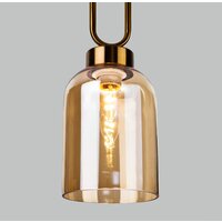 Подвесная люстра Евросвет Flou 50229/1 (янтарный) - Превью изображения №4 — Интернет-магазин Time-Shop