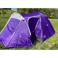 Треккинговая палатка Calviano Acamper Monsun 4 (фиолетовый) - Превью изображения №2 — Интернет-магазин Time-Shop