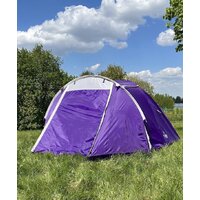 Треккинговая палатка Calviano Acamper Monsun 4 (фиолетовый) - Превью изображения №7 — Интернет-магазин Time-Shop