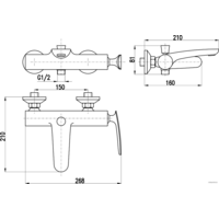 Смеситель Slezak RAV Тигрис TG154.5CMATC - Превью изображения №2 — Интернет-магазин Time-Shop