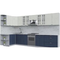 Интерлиния Берес 1.5x3.6 левая (дуб снежный/дуб королевский/серый каспий)