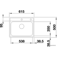 Кухонная мойка Blanco Lemis 6-IF 525108 - Превью изображения №2 — Интернет-магазин Time-Shop