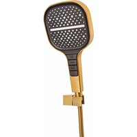 Душевая система  Hansberge H6075 (золото матовый) - Превью изображения №6 — Интернет-магазин Time-Shop