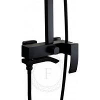 Душевая система  Filarete Waterfall FL2010 (черный матовый) - Превью изображения №5 — Интернет-магазин Time-Shop