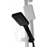 Душевая система  Filarete Waterfall FL2010 (черный матовый) - Превью изображения №8 — Интернет-магазин Time-Shop