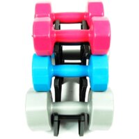 Гантельный ряд Atlas Sport Fitnes Composit 12 кг с подставкой (2x1кг+2x2кг+2x3кг) - Превью изображения №2 — Интернет-магазин Time-Shop