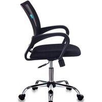 Офисное кресло Бюрократ CH-695N/SL/BLACK (черный) - Превью изображения №3 — Интернет-магазин Time-Shop