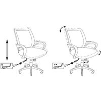 Офисное кресло Бюрократ CH-695N/SL/BLACK (черный) - Превью изображения №6 — Интернет-магазин Time-Shop