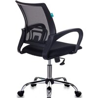 Офисное кресло Бюрократ CH-695N/SL/BLACK (черный) - Превью изображения №4 — Интернет-магазин Time-Shop