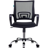 Офисное кресло Бюрократ CH-695N/SL/BLACK (черный) - Превью изображения №2 — Интернет-магазин Time-Shop