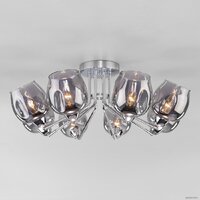 Люстра средней высоты Евросвет Marci 30164/8 (Хром) - Превью изображения №4 — Интернет-магазин Time-Shop