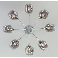 Люстра средней высоты Евросвет Marci 30164/8 (Хром) - Превью изображения №3 — Интернет-магазин Time-Shop