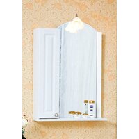  Бриклаер Зеркало Анна 60 L (белый глянец) - Превью изображения №2 — Интернет-магазин Time-Shop