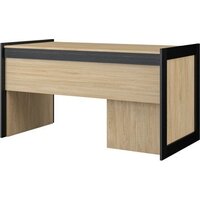 Стол Неман мебель Стенли МН-037-26 (дуб прованс/черный) - Превью изображения №2 — Интернет-магазин Time-Shop