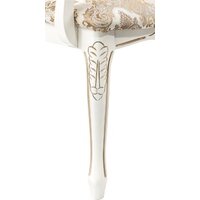 Стул с подлокотниками Woodville Bronte (молочный/патина) - Превью изображения №10 — Интернет-магазин Time-Shop