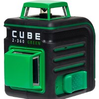 Лазерный нивелир ADA Instruments Cube 2-360 Green Professional Edition А00534 - Превью изображения №2 — Интернет-магазин Time-Shop
