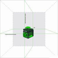 Лазерный нивелир ADA Instruments Cube 2-360 Green Professional Edition А00534 - Превью изображения №3 — Интернет-магазин Time-Shop
