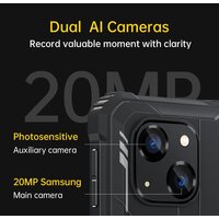 Телефон Oukitel WP32 4GB/128GB (серый) - Превью изображения №4 — Интернет-магазин Time-Shop