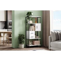 Стеллаж Mio Tesoro Cool Joy Loft (белый/черный) - Превью изображения №7 — Интернет-магазин Time-Shop