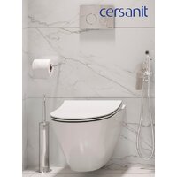 Унитаз подвесной Cersanit City Smart CO DPL EO Slim + VECTOR LP 64917 - Превью изображения №3 — Интернет-магазин Time-Shop