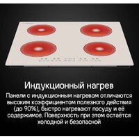Варочная панель MAUNFELD CVI594WH - Превью изображения №11 — Интернет-магазин Time-Shop