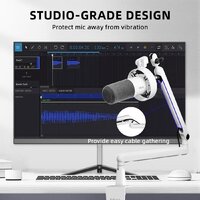 Проводной микрофон FIFINE T688 (белый) - Превью изображения №9 — Интернет-магазин Time-Shop