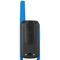 Портативная радиостанция Motorola T62 Walkie-talkie (черный/синий) - Превью изображения №4 — Интернет-магазин Time-Shop