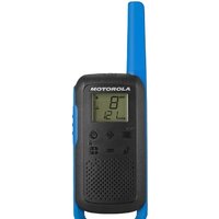 Портативная радиостанция Motorola T62 Walkie-talkie (черный/синий) - Превью изображения №2 — Интернет-магазин Time-Shop