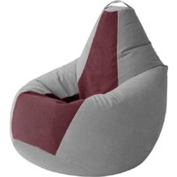 Kreslomeshki Груша Kombo XXXL GKV-145x100-SBO (сталь/бордовый)