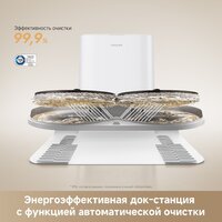 Робот-пылесос Dreame Robot Vacuum L50s Pro Ultra White RLL88HE (евровилка, белый) - Превью изображения №8 — Интернет-магазин Time-Shop