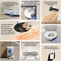 Робот-пылесос Dreame Robot Vacuum L50s Pro Ultra White RLL88HE (евровилка, белый) - Превью изображения №13 — Интернет-магазин Time-Shop