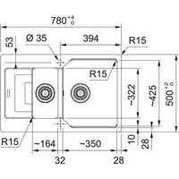 Кухонная мойка Franke Urban UBG 651-78 114.0741.213 (оникс) - Превью изображения №3 — Интернет-магазин Time-Shop