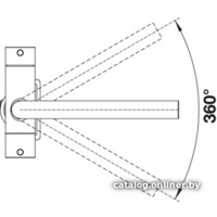 Смеситель Blanco Fontas II (нержавеющая сталь) - Превью изображения №3 — Интернет-магазин Time-Shop