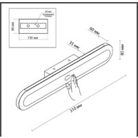 Бра Odeon Light Satrion 6641/14WL - Превью изображения №5 — Интернет-магазин Time-Shop