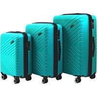 Чемодан-спиннер Pride РР-202 (M, бирюзовый) - Превью изображения №11 — Интернет-магазин Time-Shop