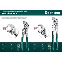 Клещи переставные KRAFTOOL Vise-Wrench 22063 - Превью изображения №10 — Интернет-магазин Time-Shop