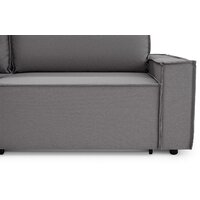 Угловой диван Mio Tesoro Дюссельдорф 293 1.5ек-1.5пф (1174 Savanna Plus Ash) - Превью изображения №6 — Интернет-магазин Time-Shop