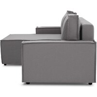 Угловой диван Mio Tesoro Дюссельдорф 293 1.5ек-1.5пф (1174 Savanna Plus Ash) - Превью изображения №4 — Интернет-магазин Time-Shop