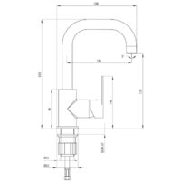 Смеситель Deante Alpinia BGA 024M - Превью изображения №2 — Интернет-магазин Time-Shop