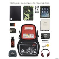 Школьный рюкзак Grizzly RAl-295-2 (черный) - Превью изображения №6 — Интернет-магазин Time-Shop
