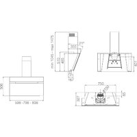 Кухонная вытяжка Elica Stripe Lux @ WH/A/60 - Превью изображения №2 — Интернет-магазин Time-Shop