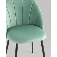 Стул Stool Group Логан SN LV-121-Ca-01-01 (велюр фисташковый) - Превью изображения №6 — Интернет-магазин Time-Shop