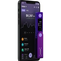 Аппаратный криптокошелек Ledger Nano X (фиолетовый аметист) - Превью изображения №5 — Интернет-магазин Time-Shop