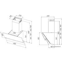 Кухонная вытяжка Akpo Balance 60 WK-4 (черный) - Превью изображения №3 — Интернет-магазин Time-Shop