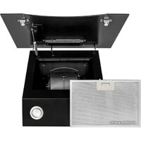 Кухонная вытяжка Germes Bristol 60 (черный) - Превью изображения №2 — Интернет-магазин Time-Shop