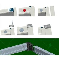 Душевой уголок RGW CL-54B 90х90 - Превью изображения №2 — Интернет-магазин Time-Shop