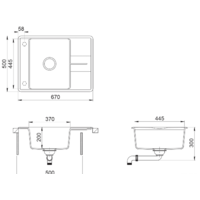 Кухонная мойка TEKA Estela 50 S-TQ (оникс) - Превью изображения №3 — Интернет-магазин Time-Shop