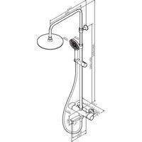 Душевая система  AM.PM X-Joy F0785A500 - Превью изображения №13 — Интернет-магазин Time-Shop