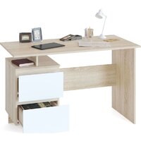 Стол Сокол СПм-19 (дуб сонома/белый) - Превью изображения №2 — Интернет-магазин Time-Shop