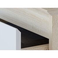 Стол Сокол СПм-19 (дуб сонома/белый) - Превью изображения №3 — Интернет-магазин Time-Shop